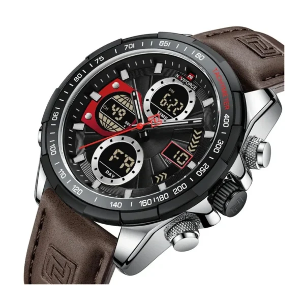 NAVIFORCE NF9197 Brown Black For Men - Image 2