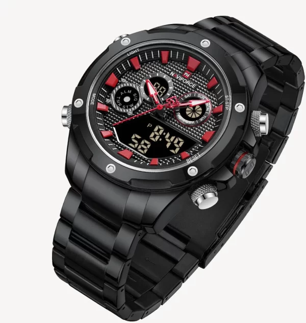 NAVIFORCE NF9217 Black Red For Men - Image 2
