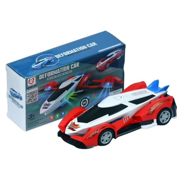 Deformation Racing Car to Plane (Red)