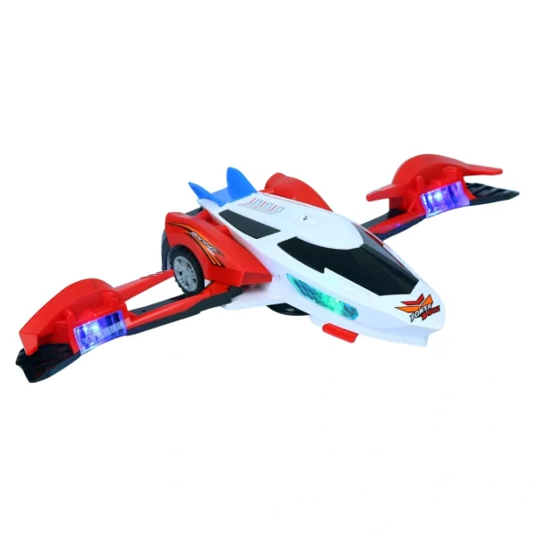 Deformation Racing Car to Plane (Red) - Image 5