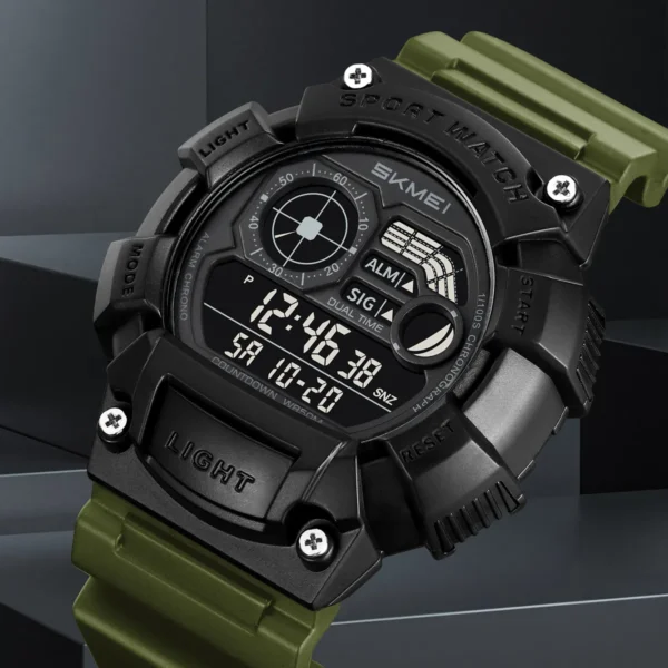 SKMEI SK2403 Army Green For Men - Image 5